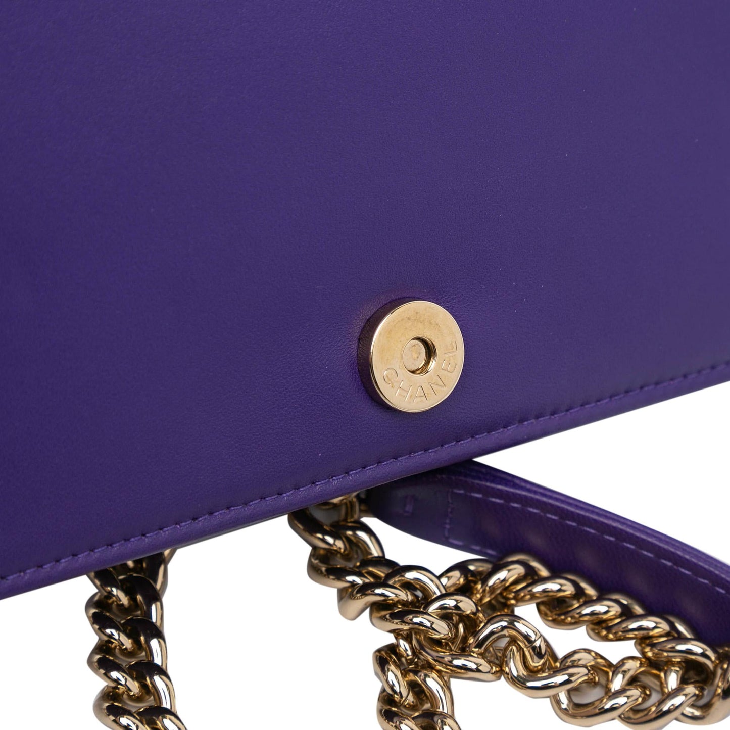 Chanel Lambskin Boy Wallet on Chain (SHG-k6ItiX)