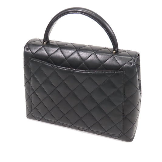 Chanel Lambskin Kelly Top Handle (SHG-cCiQsR)