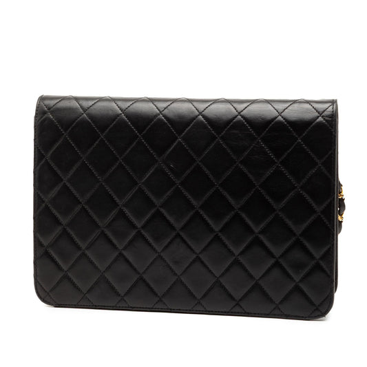 Chanel Medium CC Quilted Lambskin Single Flap