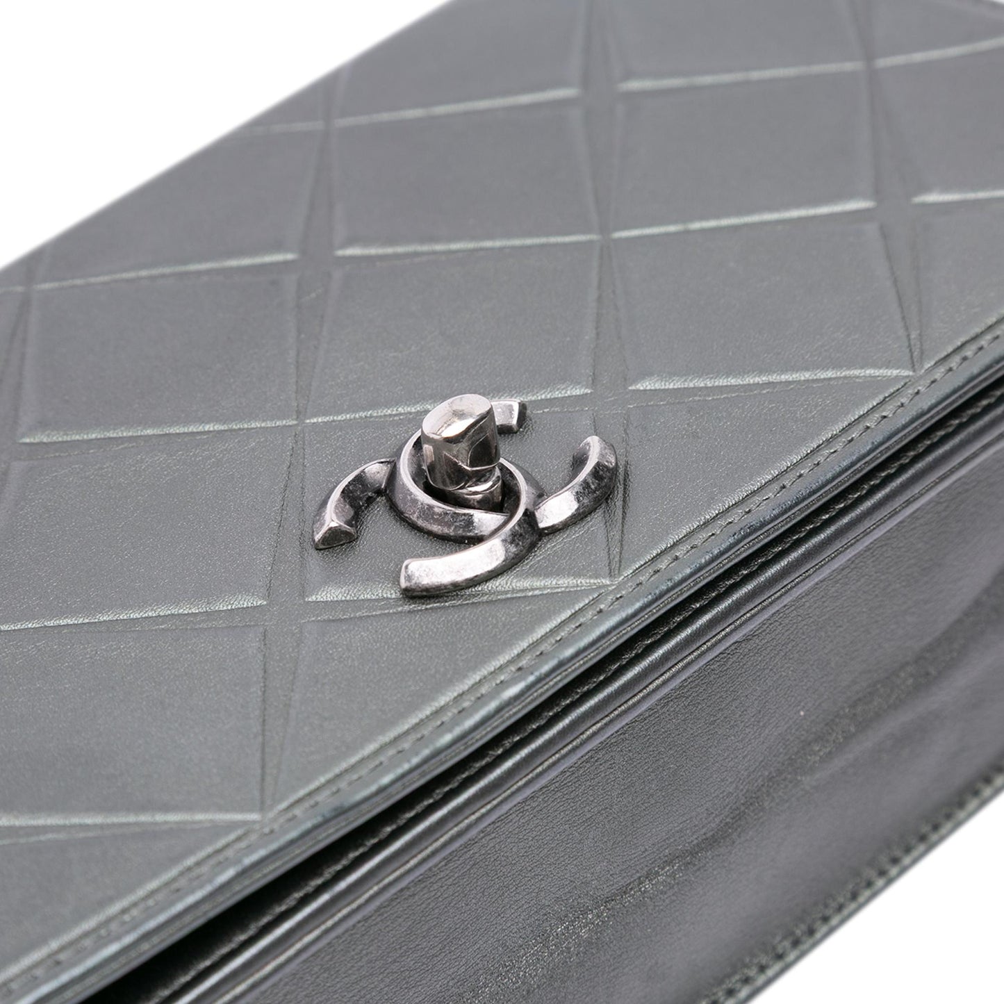 Chanel Medium Embossed Calfskin Propeller Flap