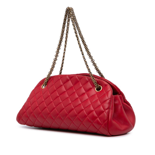 Chanel Medium Lambskin Mademoiselle Bowling Bag