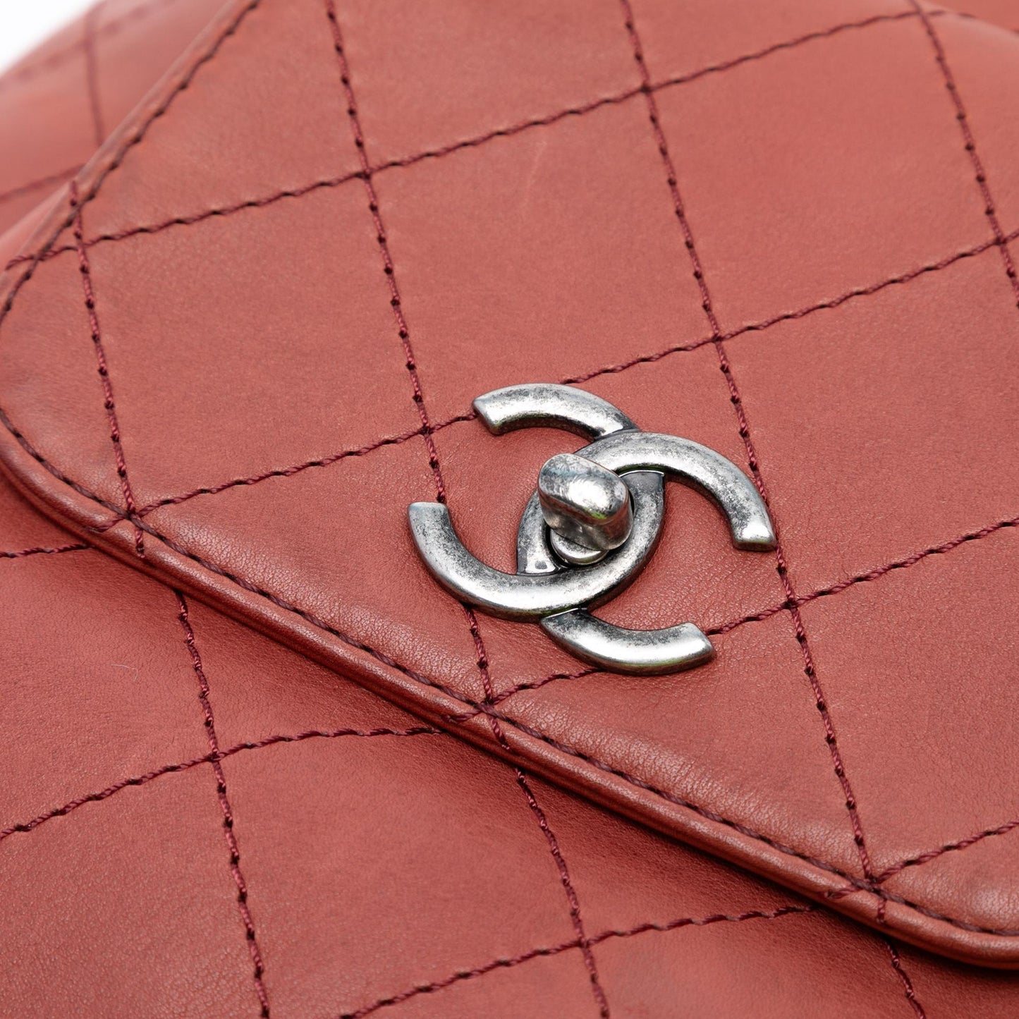 Chanel Medium Stitched Calfskin Urban Luxury Drawstring Backpack