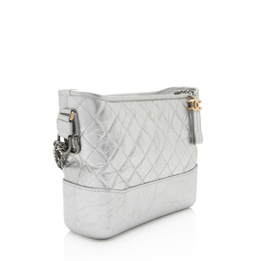 Chanel Metallic Aged Calfskin Gabrielle Medium Hobo (SHF-RJhsNR)