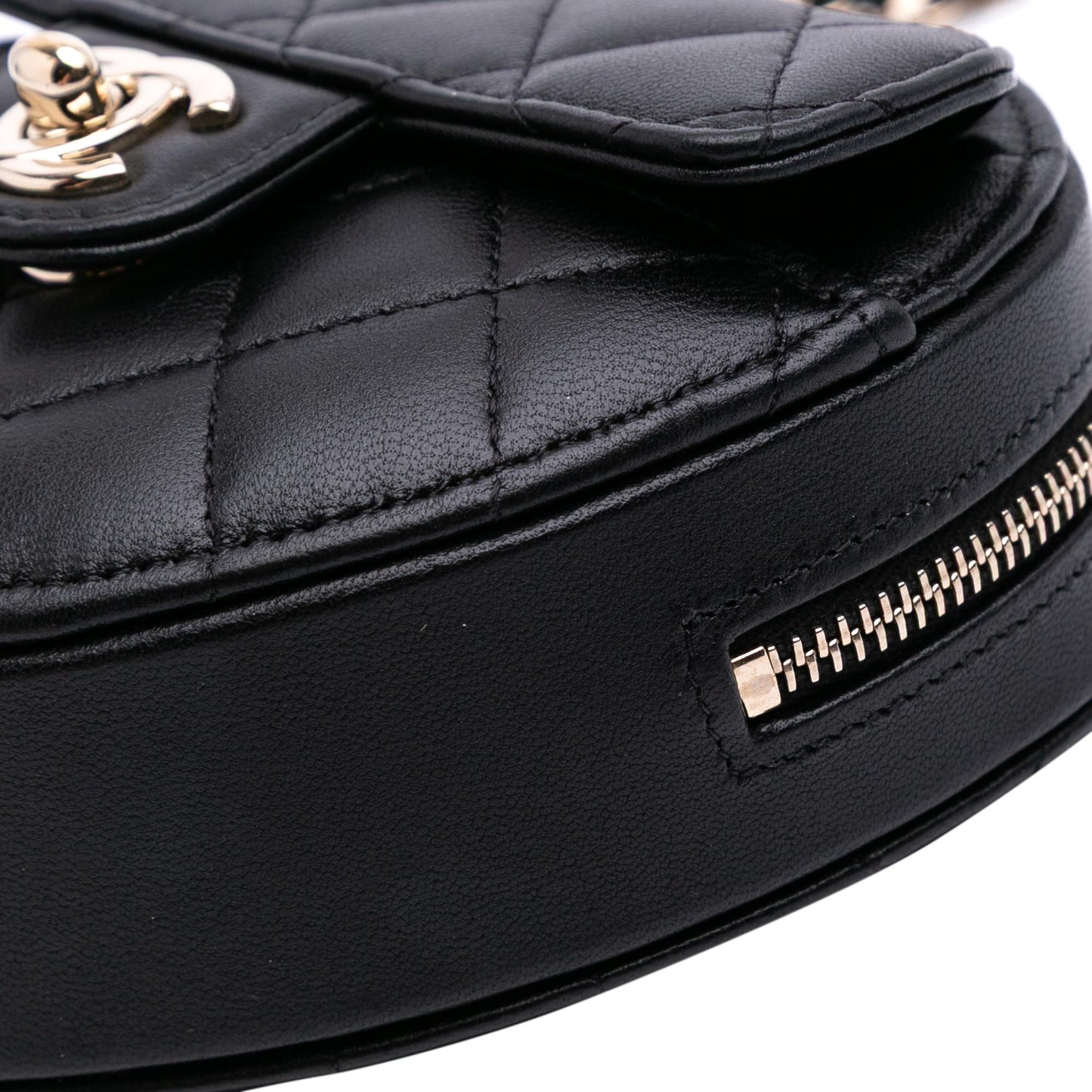 Chanel Mini Lambskin CC in Love Heart Crossbody
