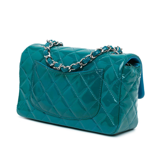 Luxury Chanel Mini Rectangular Classic Patent Single Flap (SHG-xSJFwT)