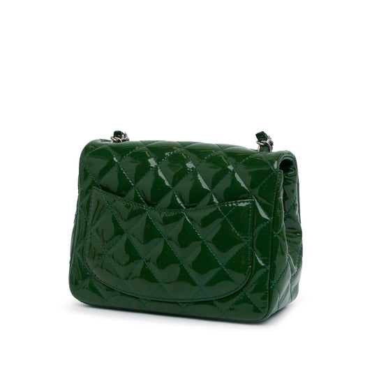 Luxury Chanel Mini Square Classic Patent Single Flap (SHG-kyvpJB)