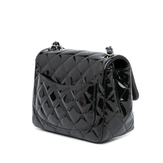 Chanel Mini Square Classic Patent Single Flap