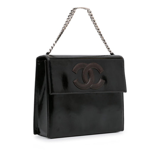 Chanel Patent Flap Handbag (SHG-WgjTfx)