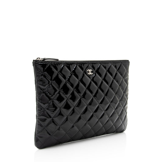 Chanel Patent Leather Medium O-Case (SHF-aLyKNf)