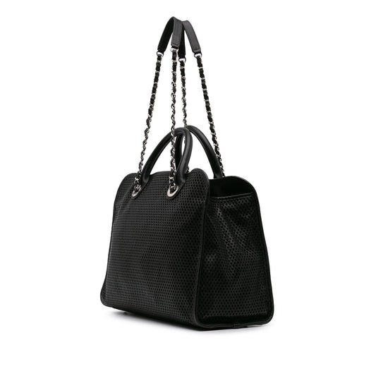 Chanel Perforated Calfskin Up In The Air Tote
