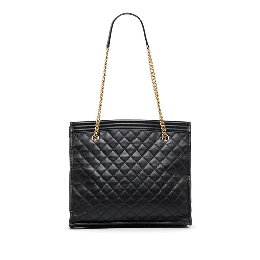 Luxury Chanel Quilted Boy Shopper Tote (SHG-8Epdbv)