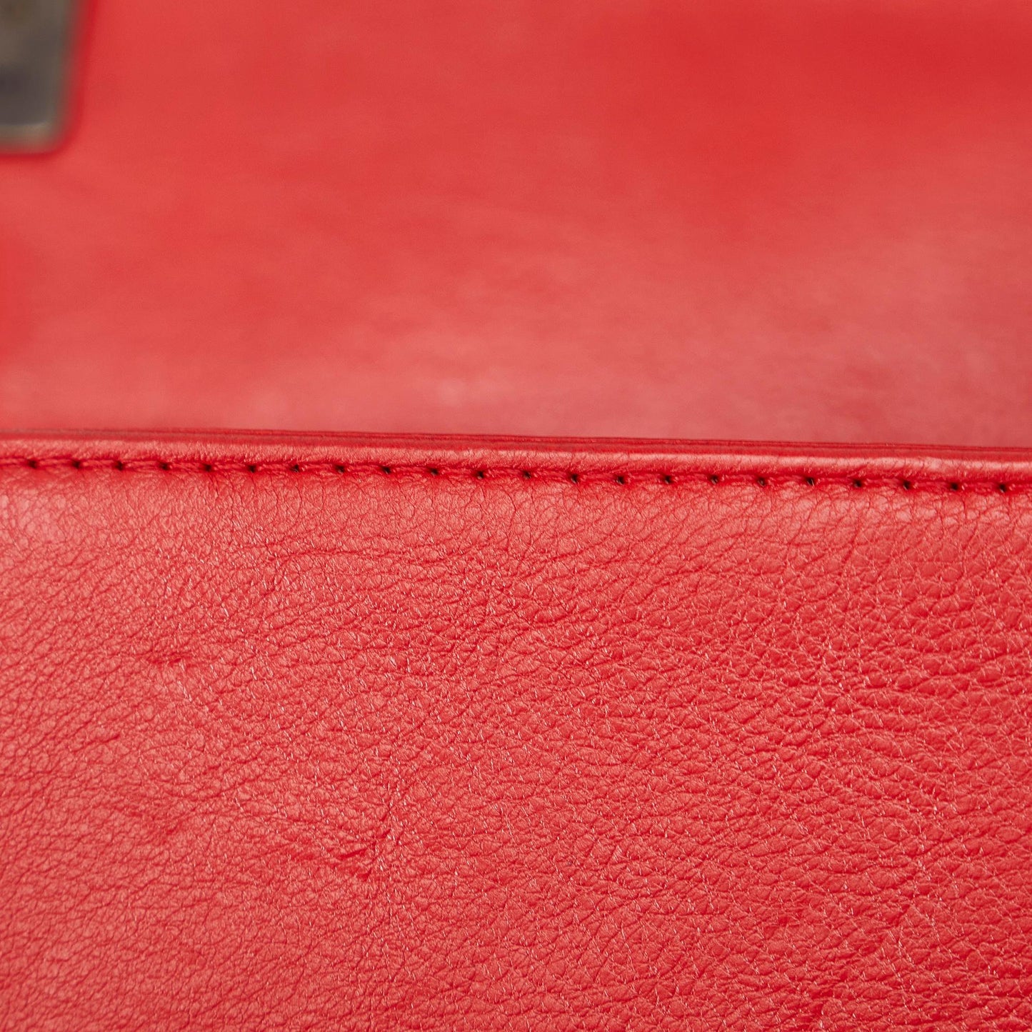 Chanel Small Lambskin Double Stitch Boy Flap