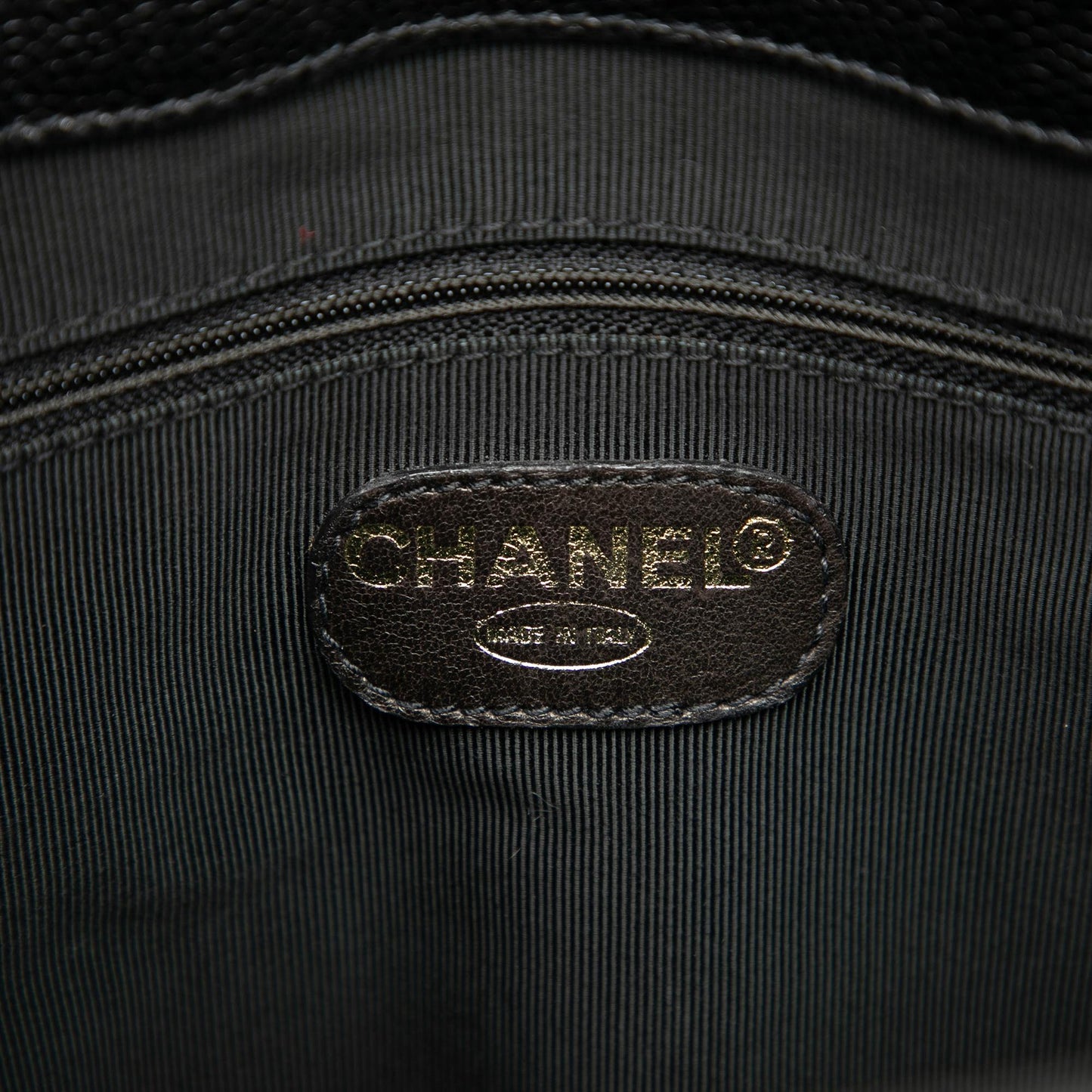 Chanel Triple CC Caviar Tote