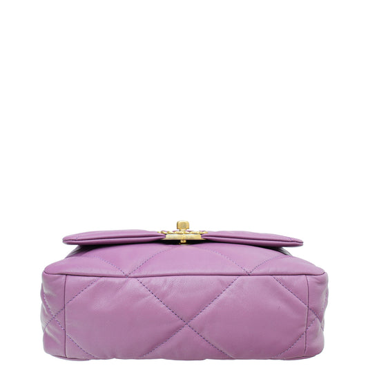 Chanel Purple CC 19 Small Bag