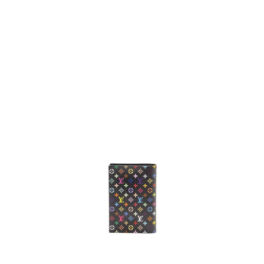 Louis Vuitton x TM Passport Cover Black/Multicoloured Monogram Canvas