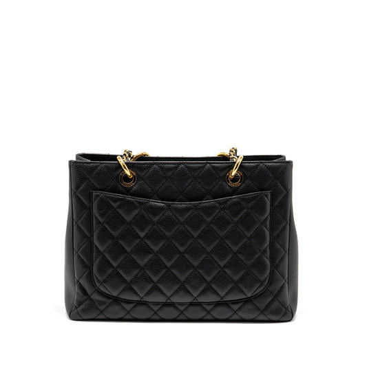 Chanel Grand Shopping Tote / GST Caviar Black GHW
