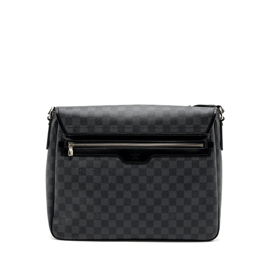 Louis Vuitton large messanger bag damier graphite canvas SHW