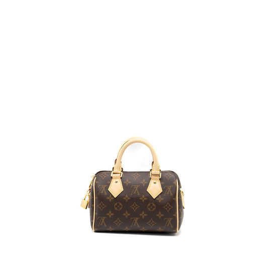 Louis Vuitton Speedy Bandouliere 20 Monogram Canvas GHW (New Version)
