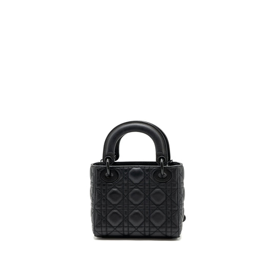 Dior Mini Lady Dior Calfskin So Black