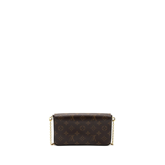 Louis Vuitton Felicie Pochette Monogram Canvas GHW