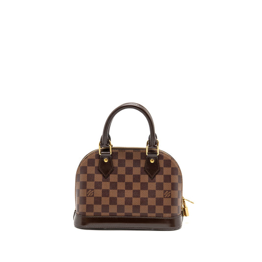 Louis Vuitton Alma BB Damier Ebene GHW