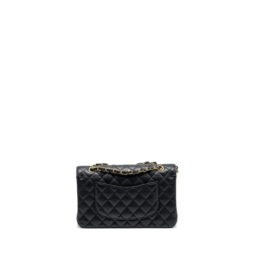 Chanel Medium Classic Double Flap Bag Caviar Black GHW