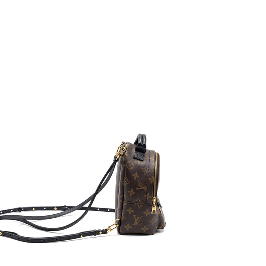 Louis Vuitton Mini Palm Spring Backpack Monogram Canvas GHW