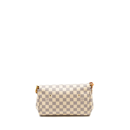 Louis Vuitton Favorite MM Damier Azur Canvas GHW