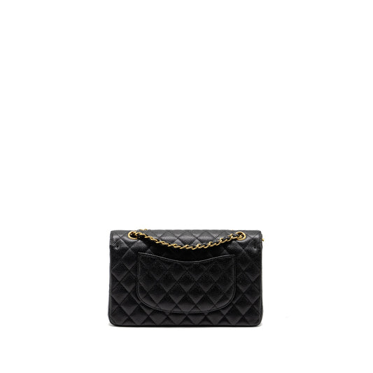 Chanel Medium Classic Double Flap Bag Caviar Black GHW