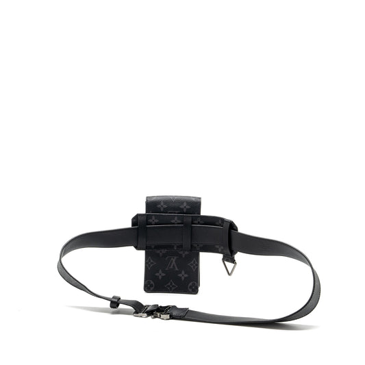 Louis Vuitton Size 90 Utility 35mm Belt Bag Monogram Eclipse Canvas SHW