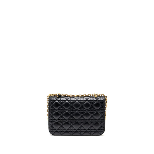 Dior Addict Flap Bag lambskin black GHW