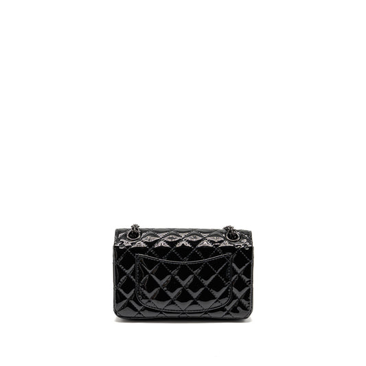 Chanel Mini 2.55 Reissue Patent SO Black