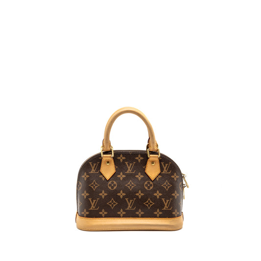 Louis Vuitton Alma BB monogram canvas GHW