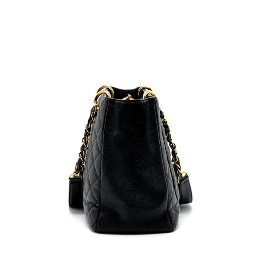 Chanel Grand Shopping Tote Caviar Black GHW