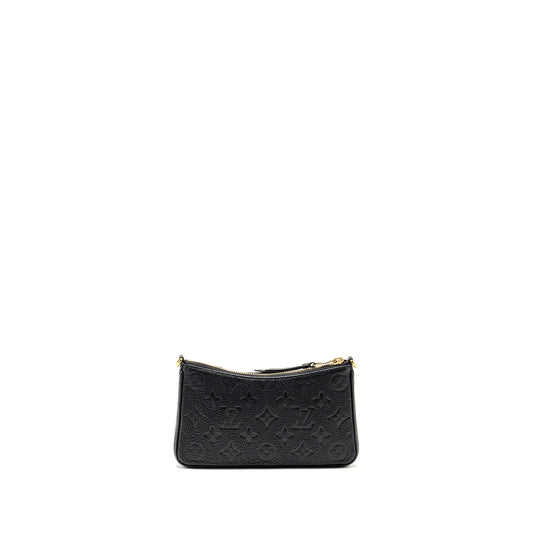 Louis Vuitton Easy Pouch on Strap Empreinte Monogram Black GHW