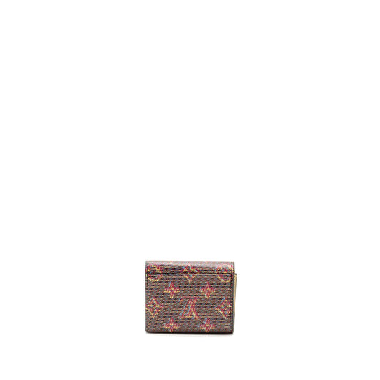 Louis Vuitton Zoe Wallet Monogram LV Pop Canvas Rose SHW