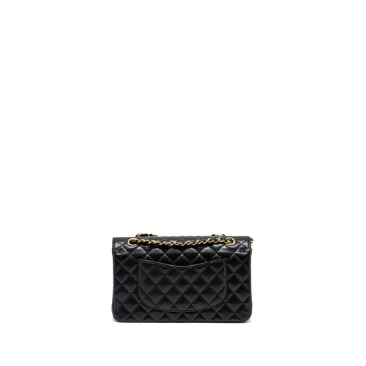 Chanel Medium Classic Double Flap Bag Caviar Black GHW