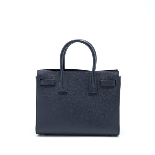 Saint Laurent/YSL Baby Sac De Jour Calfskin Navy SHW