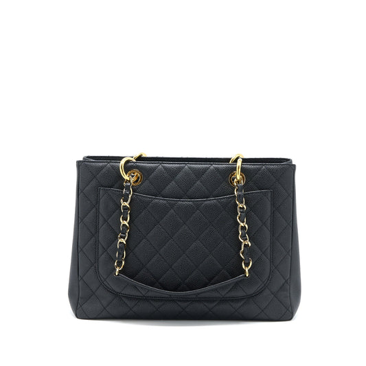 Chanel Grand Shopping Tote Bag Caviar Black GHW