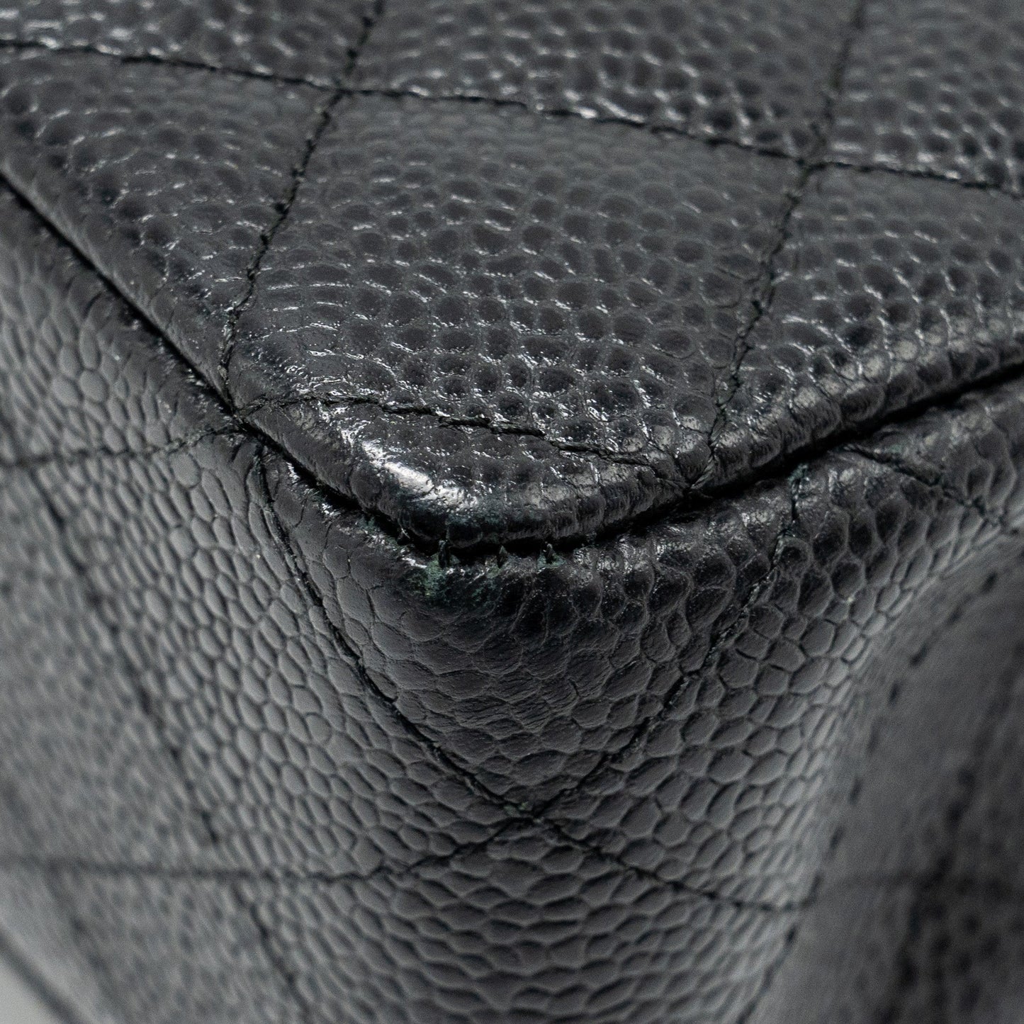 Chanel Medium Classic Double Flap Bag Caviar Black GHW