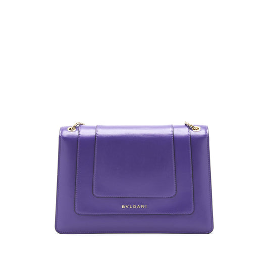 Bvlgari Serpenti Forever Shoulder Bag Purple LGHW