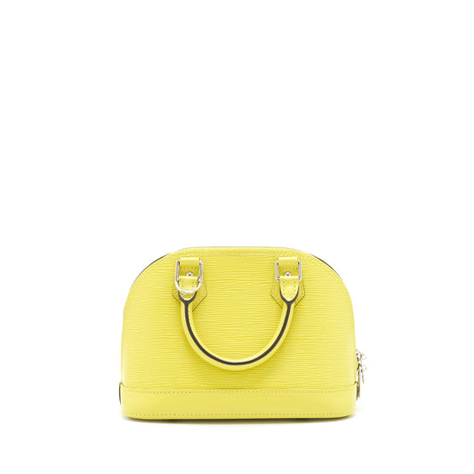 Louis Vuitton Alma bb EPI yellow