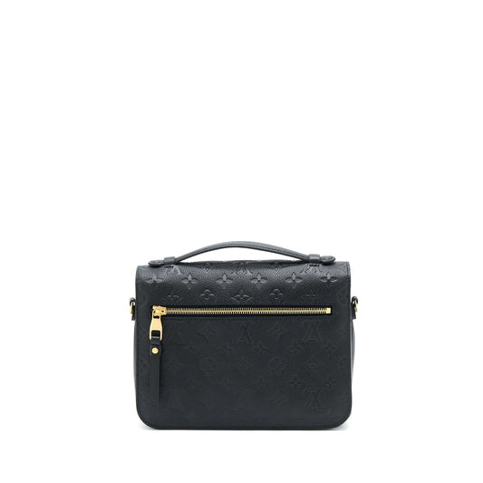 Louis Vuitton Pochette Métis Monogram Empreinte Black GHW
