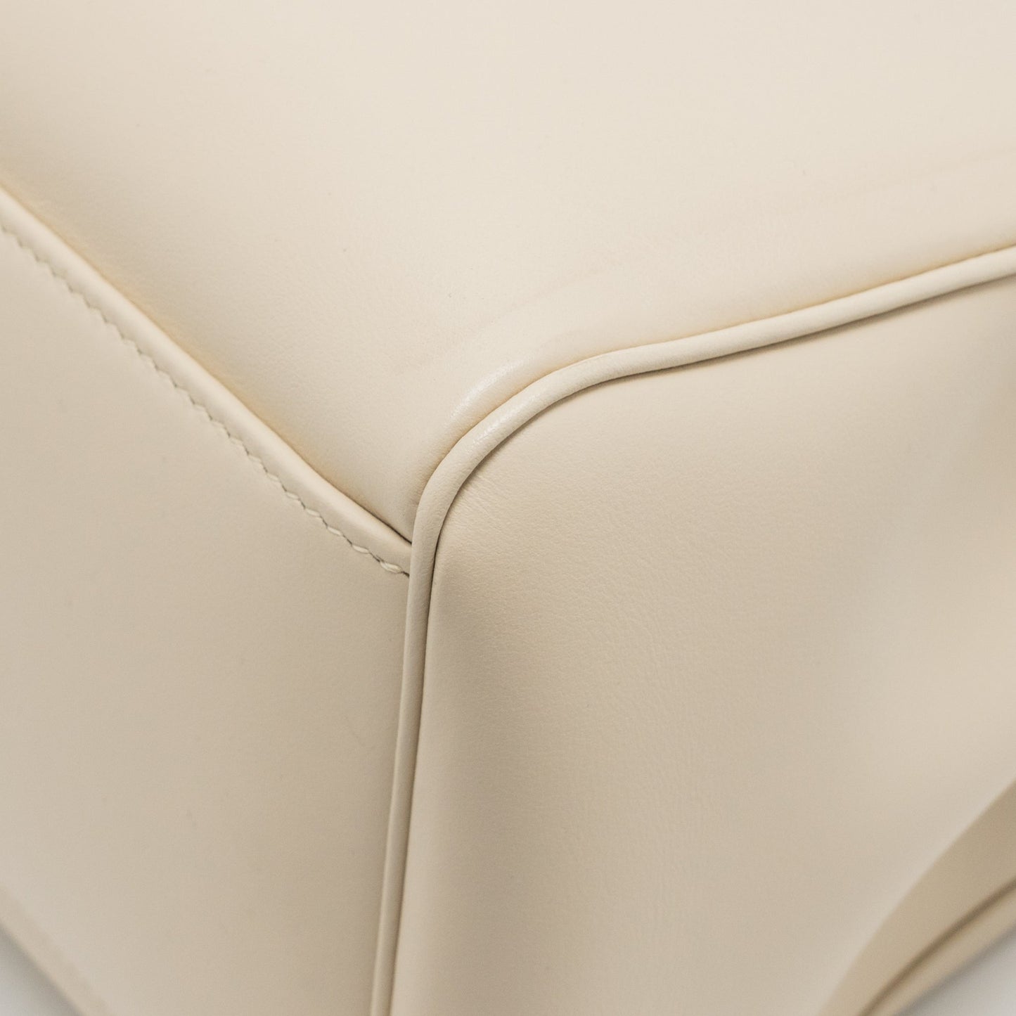 Celine Medium Soft 16 Bag Smooth Calfskin Ivory GHW