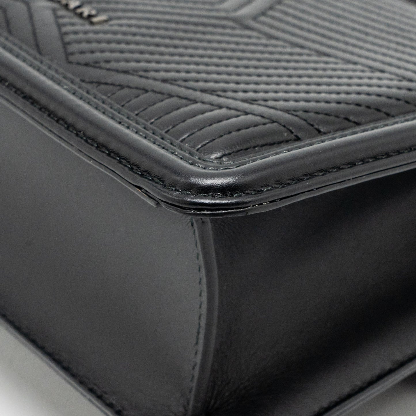 Bvlgari Serpenti Forever flap bag calfskin black ruthenium hardware