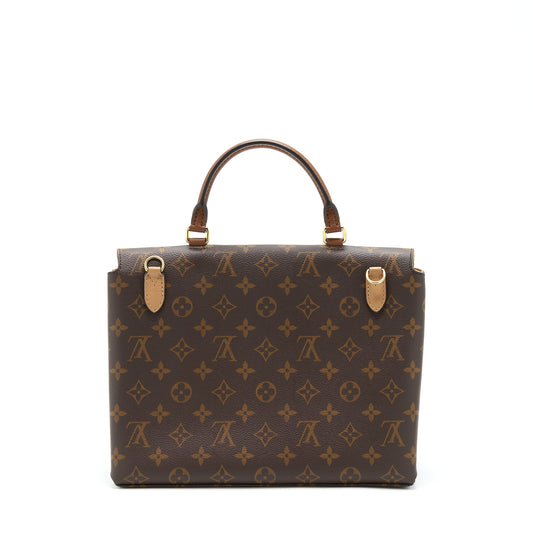 Louis Vuitton Marignan Top Handle Bag Sesame Monogram Canvas GHW
