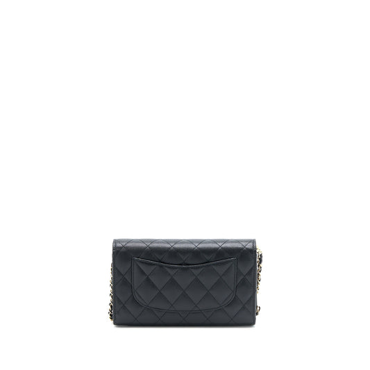 Chanel 3 in 1 Wallet on Chain Caviar Black LGHW