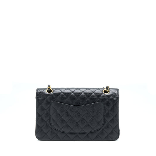 Chanel Medium Classic Double Flap Caviar Black GHW