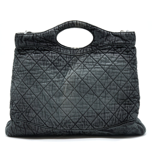 Chanel 31 Bag Danim Grey SHW