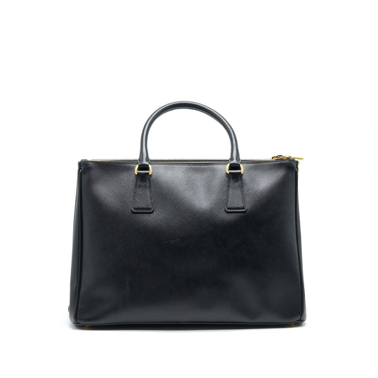 Prada Saffiano Tote Bag Black GHW